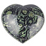 Kambaba jasper from Madagascar, beautiful heart of 270 grams