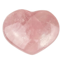 Beautiful rose quartz heart 345 grams