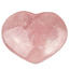 Beautiful rose quartz heart 345 grams