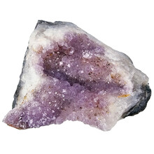 Amethist cluster uit Brazilië