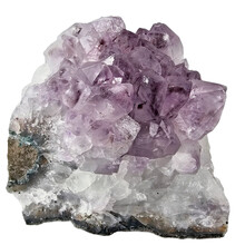 Amethist cluster uit Brazilië