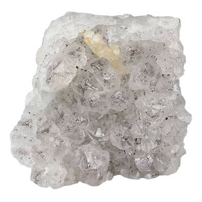 White amethyst cluster from Brazil
