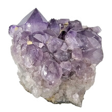 Amethist cluster uit Brazilië