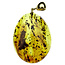 Baltic amber pendant gold plated