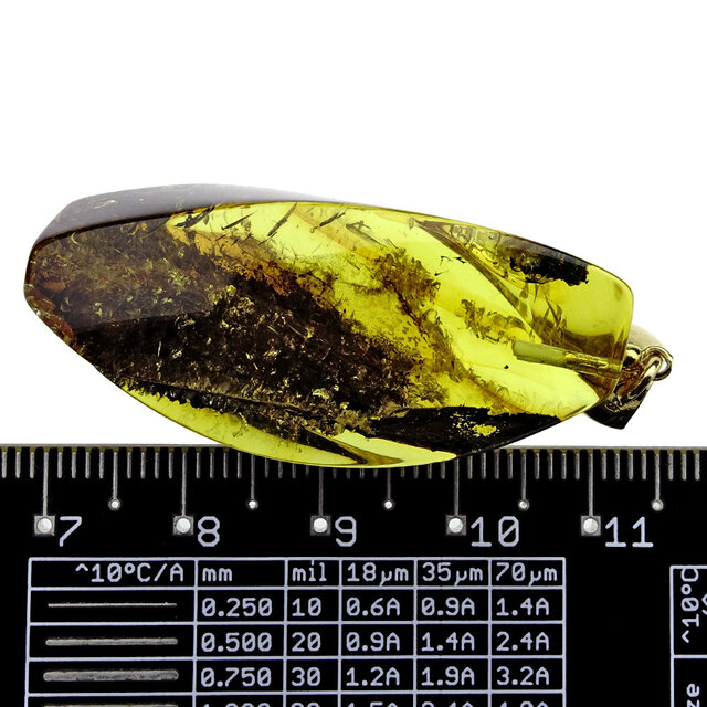 Baltic amber pendant gold plated Baltic amber pendant gold plated