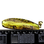 Baltic amber pendant gold plated Baltic amber pendant gold plated