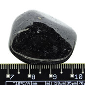 Nuummite, soucerer stone from Greenland Nuummite, soucerer stone from Greenland