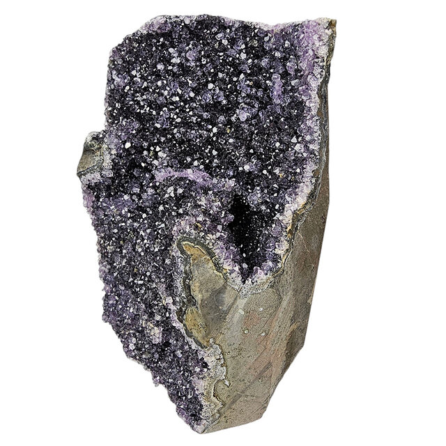 Dunkelvioletter Amethyst-Cluster aus Uruguay  1164 Gramm Dunkelvioletter Amethyst-Cluster aus Uruguay  1164 Gramm