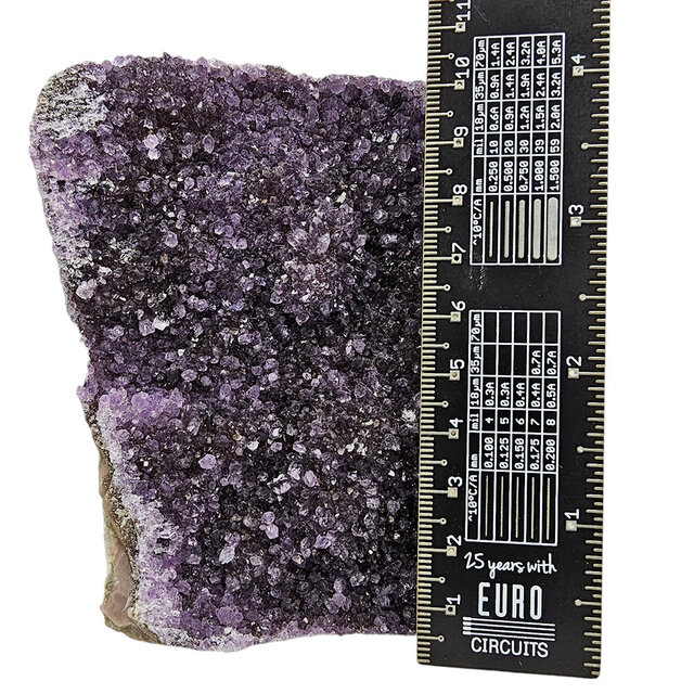 Deep purple amethyst cluster from Uruguay 684 grams Deep purple amethyst cluster from Uruguay 684 grams