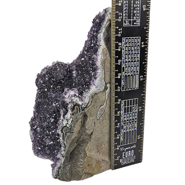 Deep purple amethyst cluster from Uruguay 1125 grams Deep purple amethyst cluster from Uruguay 1125 grams