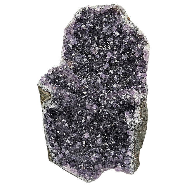 Deep purple amethyst cluster from Uruguay 1125 grams Deep purple amethyst cluster from Uruguay 1125 grams