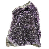Diep paarse amethist cluster uit Uruguay  740 gram Diep paarse amethist cluster uit Uruguay  740 gram