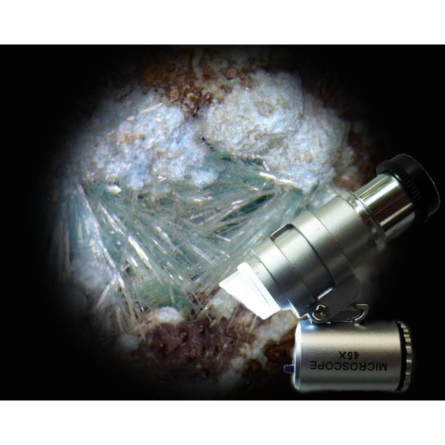 Pocket microscope with 45x magnification