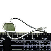 Moldavite pendant in silver 3,8 grams Moldavite pendant in silver 3,8 grams
