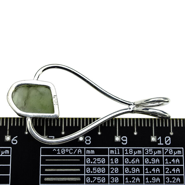 Moldavite pendant in silver 3,8 grams Moldavite pendant in silver 3,8 grams