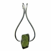 Moldavite pendant in silver 3,6 grams Moldavite pendant in silver 3,6 grams