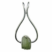 Moldaviet hanger in zilver 3,3 gram Moldaviet hanger in zilver 3,3 gram