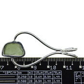 Moldaviet hanger in zilver 3,6 gram Moldaviet hanger in zilver 3,6 gram