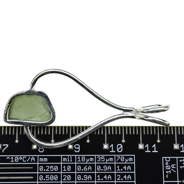 Moldavite pendant in silver 3,6 grams Moldavite pendant in silver 3,6 grams