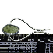 Moldavite pendant in silver 3,9 grams Moldavite pendant in silver 3,9 grams