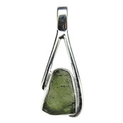 Moldavite pendant in silver 3,7 grams Moldavite pendant in silver 3,7 grams