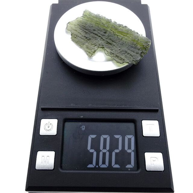 Moldavite from Czech Republic