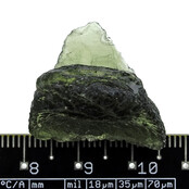 Moldavite from Czech Republic