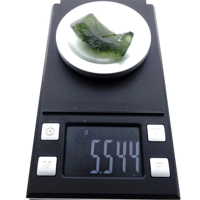 Moldavite from Czech Republic