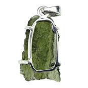 Moldaviet hanger in zilver 3,8 gram Moldaviet hanger in zilver 3,8 gram