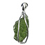 Moldavite pendant in silver 3,7 grams