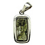 Moldavite pendant in silver 3,2 grams