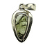 Moldavite pendant in silver 2,8 grams