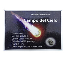 Campo del Cielo meteoriet in doosje