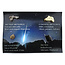 4 verschiedene Meteoriten in einer Box