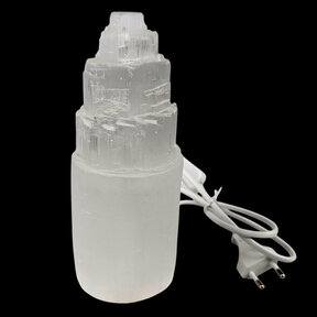 Selenite lamp 20 cm