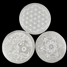 Selenite charging discs