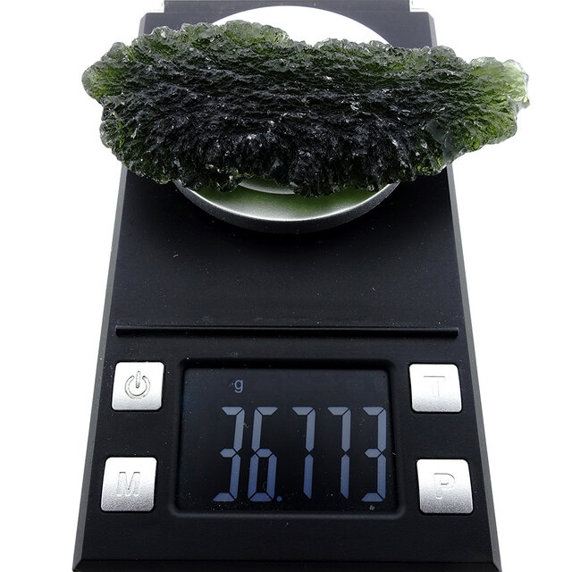 Moldavite from Czech Republic  36,7 grams