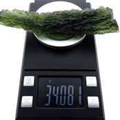 Moldavit aus Tschechien  34 Gramm