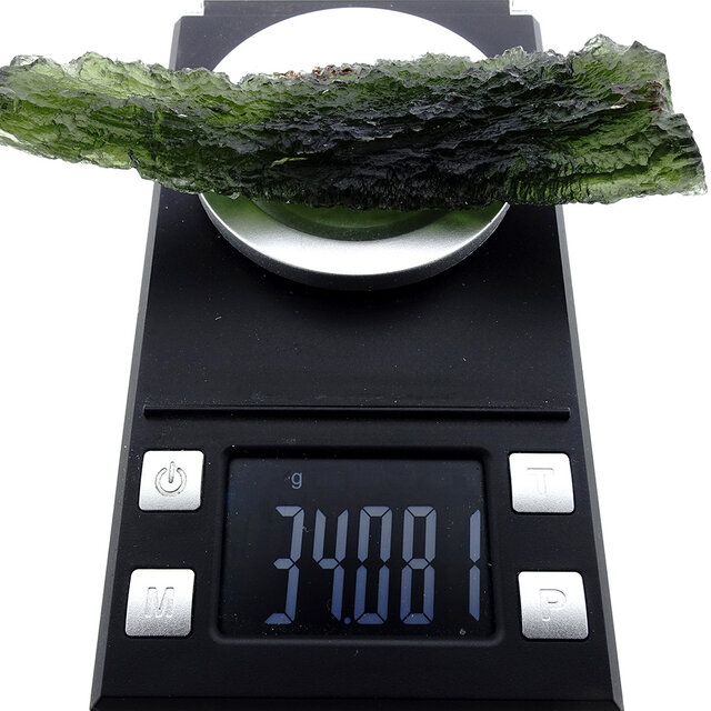 Moldavite from Czech Republic  34 grams