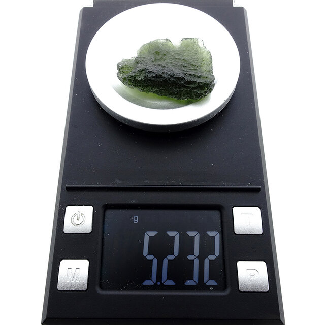 Moldavite from Czech Republic