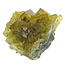 Yellow Moscona fluorite wit calcite