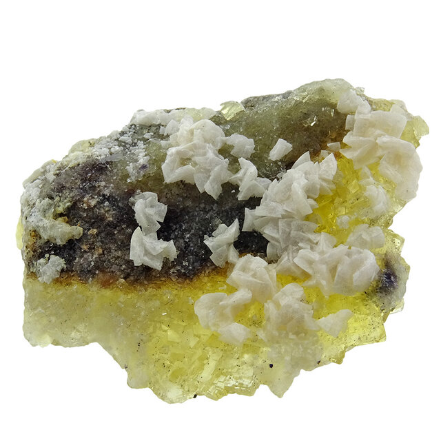 Gelber Moscona-Fluorit mit Dolomit