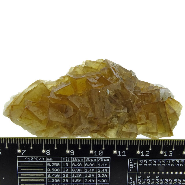 Gelber Moscona-Fluorit mit Calcit Gelber Moscona-Fluorit mit Calcit