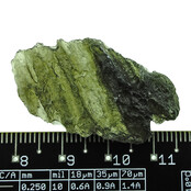 Moldavite from Czech Republic