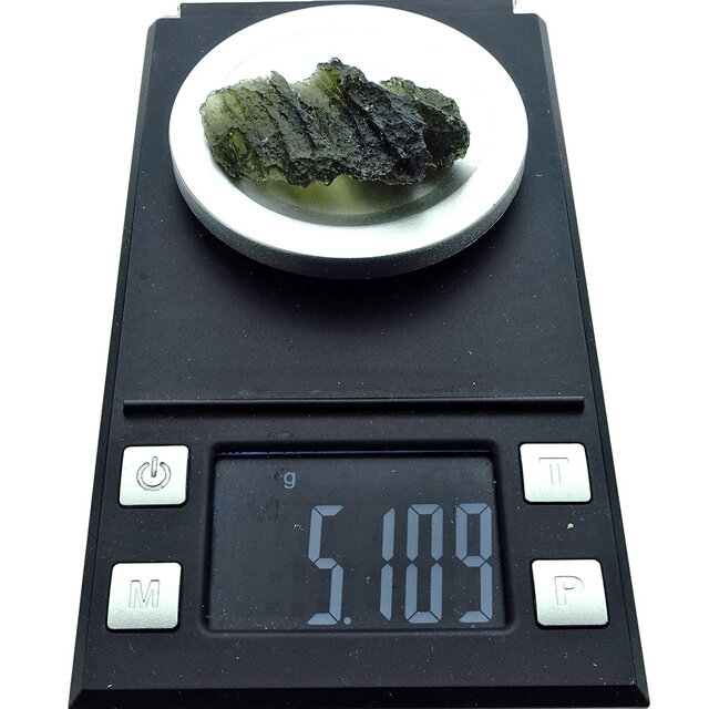 Moldavite from Czech Republic