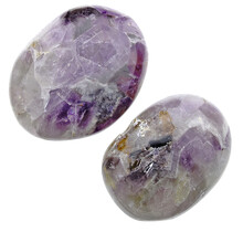 2 Stück Amethyst Seifensteine aus Madagaskar