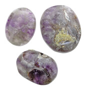 3 Stück Amethyst Seifensteine aus Madagaskar