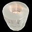 Selenite tealight holder 8 cm