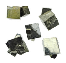 Beautiful pyrite cubes
