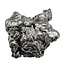 Iron meteorite crystal